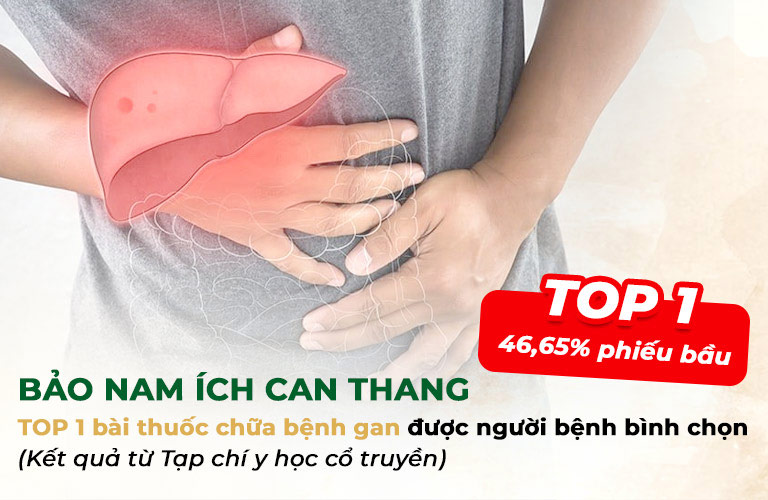 Bảo nam Ích can thang - Top 1 bài thuốc chữa bệnh gan do trực tiếp người bệnh bình chọn