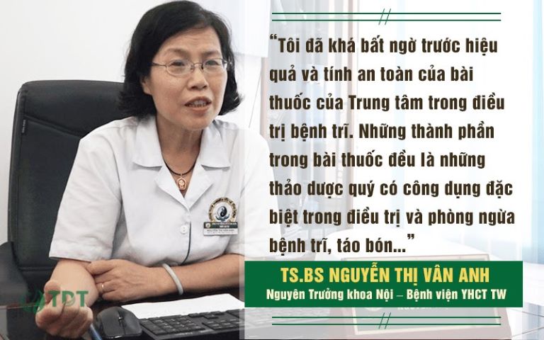 ThS. BS Vân Anh nhận xét về bài thuốc Thăng trĩ Dưỡng huyết thang