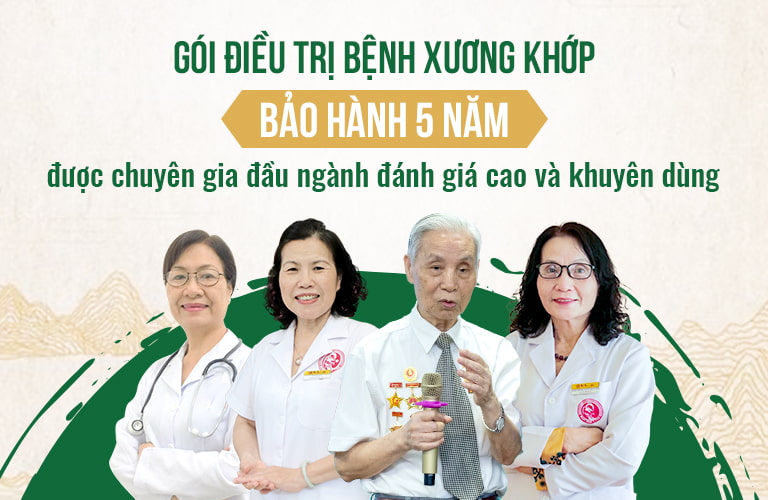 Chuyên gia đầu ngành đánh giá cao hiệu quả của gói điều trị xương khớp có bảo hành