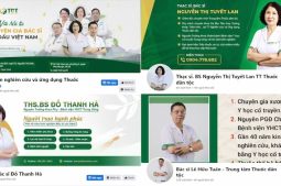 Fanpage của Trung tâm và của các bác sĩ