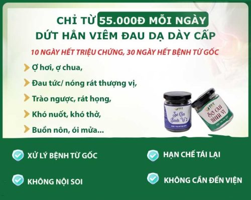 Giải pháp chữa đau dạ dày cấp toàn diện nhất hiện nay