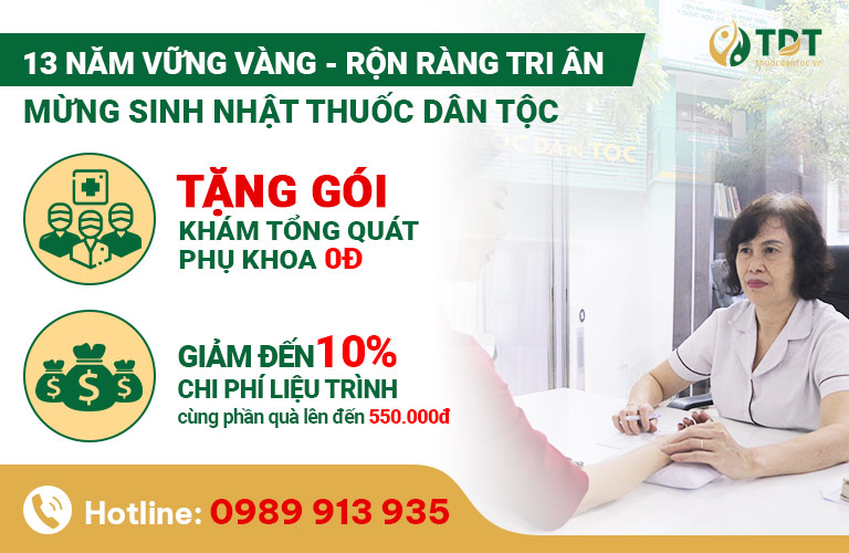 Những ưu đãi đặc biệt mà người bệnh có thể nhận được trong tháng 11 tại Thuốc dân tộc