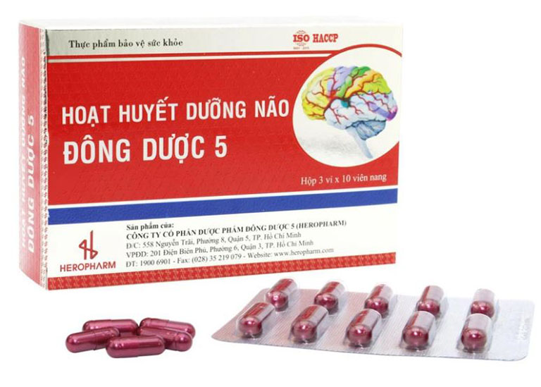 Hoạt huyết dưỡng não Đông Dược 5