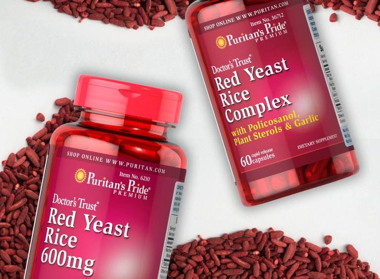 Viên uống Red Yeast Rice 600mg giúp hỗ trợ điều trị trĩ 