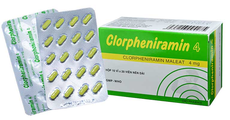 Thông tin về thuốc Clorpheniramin 4mg