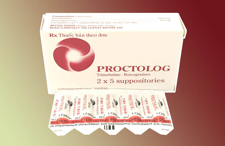 Thuốc đặt trĩ Proctolog 