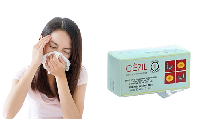 Thuốc cezil phù hợp với các chứng dị ứng