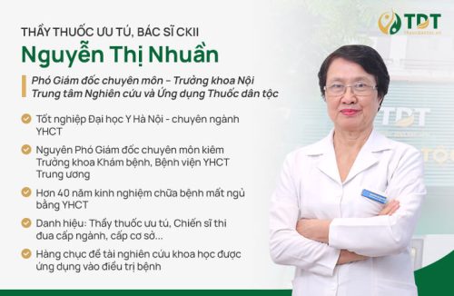 Bác sĩ Nguyễn Thị Nhuần - Chuyên gia YHCT hàng đầu cả nước