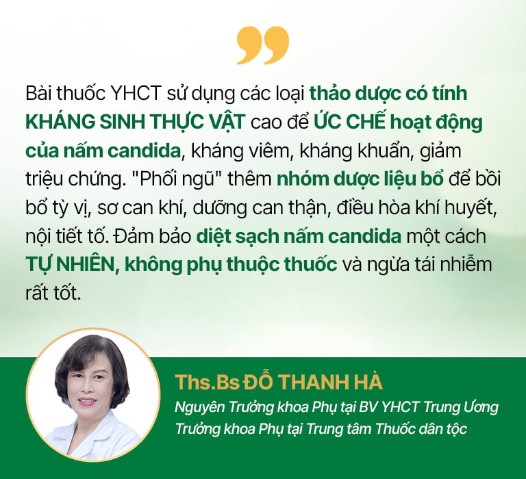 Bác sĩ Hà đưa ra nhận định về thành phần bài thuốc