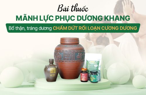 Bài thuốc chữa rối loạn cương dương Thuốc dân tộc