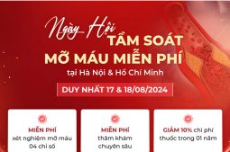 Trung tâm Thuốc Dân Tộc triển khai chương trình "Ngày hội tầm soát mỡ máu miễn phí"