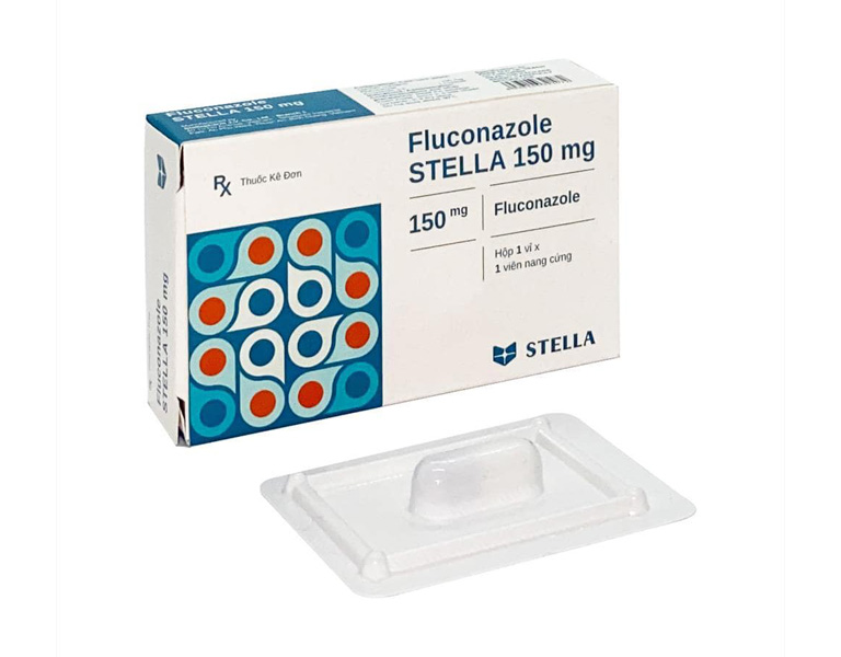 Uống 150mg Fluconazole 2 liều liên tiếp