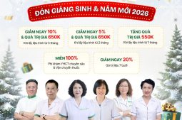 Chương Trình Ưu Đãi Mừng Giáng Sinh và Tết Dương Lịch 2026 – Tặng Quà Sức Khỏe, Nhận Ngàn Quà Tặng